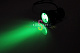 Точечный поворотный светодиодный прожектор, зеленый, 12В, 3Вт, серый корпус