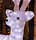 Акриловая фигура 3D Снежный олень, 100 см, 380 LED, 31В, с трансформатором, Neon-Night