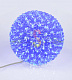 Светодиодный шар из цветков Сакуры Ø 20 см, синий, 220В, IP65, Neon-Night