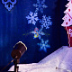 Светодиодный проектор Снежинки белые, Neon-Night
