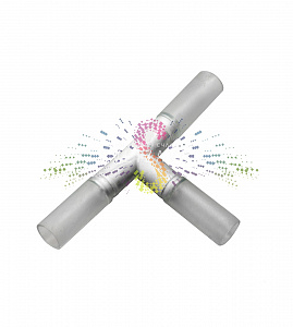 Коннектор cоединительный  T-образный, для светодиодного дюралайта, 3W Ø 13мм, уп. 10шт, Neon-Night