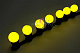 Декоративная лампа, Е27, 4 LED, 1,2Вт, Ø45мм, желтая, диммируемая