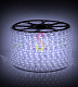Светодиодный дюралайт, Ø 13мм, 220В, 2W, 36 led/м, фиксинг, белый, шаг 1м, 100м, Rich Led