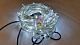 Клип Лайт 12В, фиксинг, белый, 200 LED, 30м, прозрачный ПВХ, с трансформатором, IP64