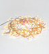 Гирлянда Мишура, 3м, 288 LED, 220В, прозрачный ПВХ, теплая белая, IP20, с контроллером, Neon-Night