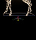 Светодиодная фигура олень "Гордый олень" 190х170 см