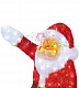 Акриловая фигура 3D Санта Клаус, 60 см, 200 LED, 24В, с трансформатором, Neon-Night