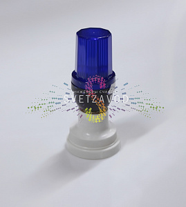 Строб-лампа ксеноновая, синяя, 220В, цоколь Е27