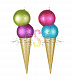 Елочная фигура Мороженое, 80см, мульти, пластик, Neon-Night
