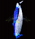 Акриловая фигура 3D Пингвин Королевский, 127х60 см, 1528 LED, 24В, с трансформатором