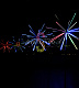 Световой фейерверк "Шар", Ø4м, мульти, 24В, 48 лучей