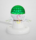 Декоративная лампа, Е27, 9 LED, 1Вт, Ø50мм, зеленая, Neon-Night