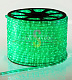 Светодиодный дюралайт, Ø 13мм, 220В, 2W, 36 led/м, фиксинг, зеленый, 100м, Neon-Night