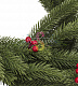 Рождественский еловый венок с ягодами, Ø45см, ветки литые, Neon-Night