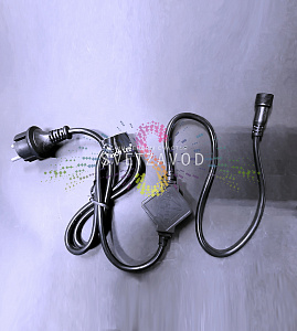 Блок питания универсальный 220В, 4А, для гирлянд Шарики, черный, Rich Led