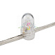 Клип Лайт 12В, мерцающий, WF, теплый белый, 665 LED, 100м, прoзрачный ПВХ, IP65, Neon-Night