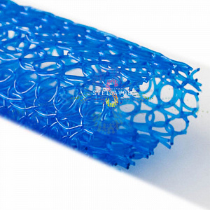 Деколэйс, декоративный материал из ПВХ нити, 1х10м, синий