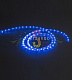Светодиодный дюралайт, Ø 13мм, 220В, 3W, 36 led/м, чейзинг, синий, шаг 2м, 100м