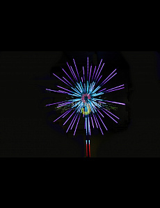 Световой фейерверк "Шар", Ø4м, мульти, 12В, 52 луча