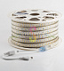Светодиодная лента Тейп Лайт 276SMD2835, 220В, 20х7,5мм, теплая белая, IP67, 50м, Neon-Night