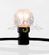 Гирлянда Лофт, 10м, 30 ламп, желтая, черный каучук, IP65, Neon-Night