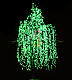 Светодиодное дерево Ива плакучая, 2,5 м, Ø1,5 м, 1350 LED, зеленое