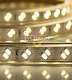 Светодиодная лента Тейп Лайт 120SMD5730, 220В, 17х6,5мм, теплая белая, IP67, 100м, Neon-Night