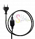 Светодиодная Снежинка, 95см, белая, фиксинг, 220В, IP65, Neon-Night