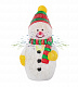 Акриловая фигура 3D Снеговик с шарфом, 60 см, 200 LED, 24В, с трансформатором, Neon-Night