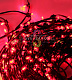 Клип Лайт 12В, фиксинг, красный, 666LED, 100м, темно-зеленый ПВХ, с защитным колпачком, IP64