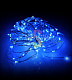 Гирлянда Роса, 10м, 100 LED, 12В, синяя, IP65, без блока питания