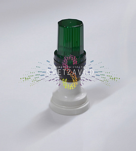 Строб-лампа ксеноновая, зеленая, 220В, цоколь Е27