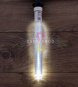 Тающая сосулька для Белт лайта, белая, 30cм, двусторонняя, 220В, 48 LED, Е27, IP65, Neon-Night
