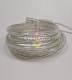 Светодиодный дюралайт, Ø 13мм, 220В, 2W, 36SMD3528, фиксинг, зеленый, 100м