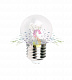 Декоративная лампа, Е27, 6 LED, 1Вт, Ø45мм, желтая, эффект лампы накаливания, Neon-Night