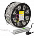 Клип Лайт 12В, фиксинг,  белый, 665 LED, 100м, прозрачный ПВХ, IP65, Neon-Night