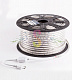 Светодиодная лента Тейп Лайт 120SMD3014, 220В, 10,6х6мм, теплая белая, IP67, 100м, Neon-Night