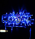 Гирлянда-нить Стринг Лайт, 24В, фиксинг, синяя, 10м, белый ПВХ, IP65, Rich Led