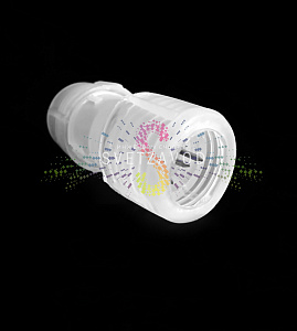 Коннектор cоединительный  I-образный, для светодиодного дюралайта, 3W Ø 13мм, уп. 10шт