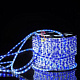 Светодиодный дюралайт, Ø 13мм, 24В, 2W, 36 led/м, фиксинг, синий, шаг 1м, 50м