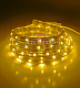 Светодиодный дюралайт, Ø 13мм, 220В, 2W, 36SMD3528, фиксинг, желтый, 100м 