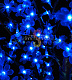 Светодиодное дерево Сакура, 3,5 м, Ø3 м, синее, 24B, 2688LED, IP65