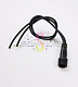 Коннектор для подключения занавесов 24B к блоку питания, черный