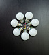 Декоративная лампа, Е27, 5 LED, 1Bт, Ø40мм, теплая белая
