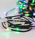 Клип Лайт 12В, фиксинг, мульти, 665 LED, 100м, темно-зеленый ПВХ, IP65, Neon-Night