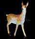 Светодиодные фигуры из стекловолокна Семья антилоп, 125/107/69 см, 24В, с трансформатором, IP65