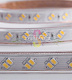 Светодиодная лента Тейп Лайт 120SMD5730, 220В, 17х6,5мм, теплая белая, IP67, 100м, Neon-Night