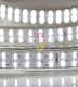 Светодиодная лента Тейп Лайт 240SMD3014, 220В, 15х6,5мм, белая, IP67, 100м, Neon-Night