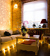 Елочка в пластиковом горшке, 45см, ветки литые, Neon-Night