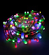 Клип Лайт 12В, чейзинг, RGB, 200 LED, 30м, прозрачный ПВХ, с колпачками и трансформатором, IP64